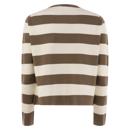 25FW 막스마라 긴팔 티셔츠 2521366091600 HAZELNUT - MAX MARA