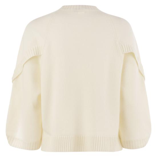 25FW 막스마라 스웨터 2521366021600 WHITE - MAX MARA