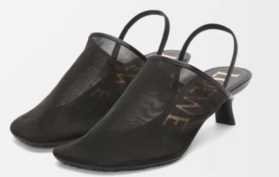 25SS 로에베 뮬/슬리퍼 LLSP379X01 1100 BLACK - LOEWE