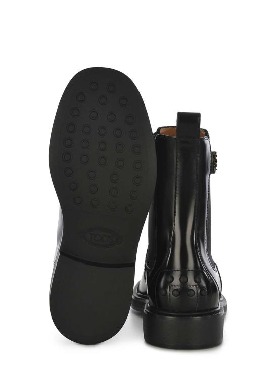  토즈 레더 앵클 부츠 XXW20L0IQ40AKTB999 Black - TODS