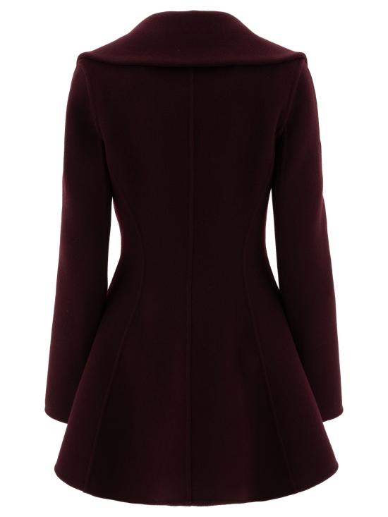 25SS 알라이아 코트 AA9V0420T473A337 Bordeaux - ALAIA