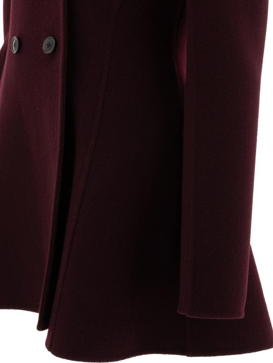 25SS 알라이아 코트 AA9V0420T473A337 Bordeaux - ALAIA