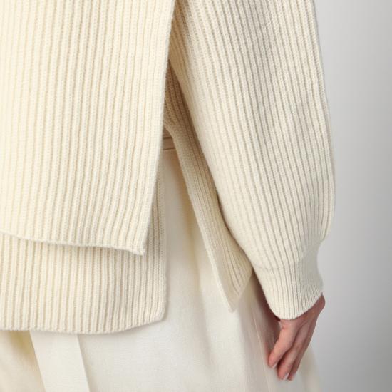 25FW 질샌더 긴팔 티셔츠 J02GP0224J14737 Beige - JIL SANDER