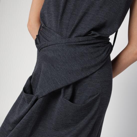 25FW 질샌더 롱 원피스 J02CT0526J14723 Grey - JIL SANDER