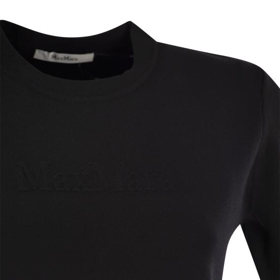 25FW 막스마라 반팔 티셔츠 2521366068600 BLACK - MAX MARA