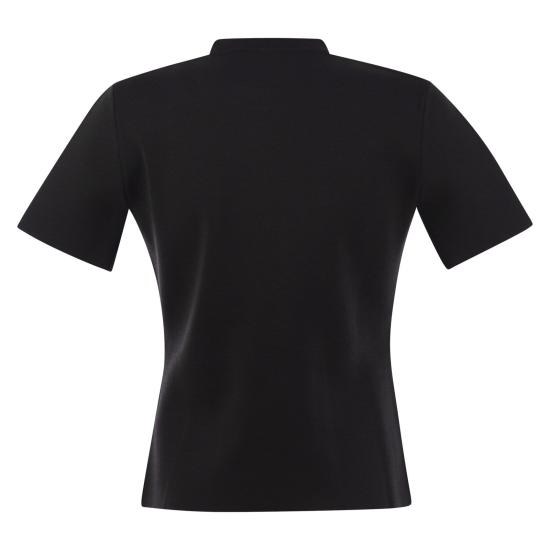 25FW 막스마라 반팔 티셔츠 2521366068600 BLACK - MAX MARA