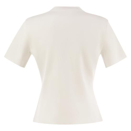 25FW 막스마라 반팔 티셔츠 2521366068600 WHITE - MAX MARA