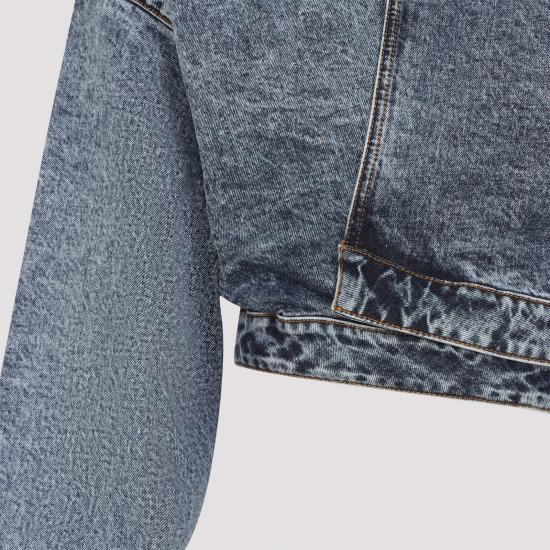 25SS 알라이아 데님 자켓 AA9V1093T535A 524 BLEU NEIGE - ALAIA