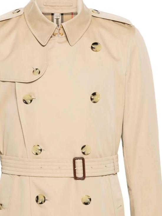 25FW 버버리 미드 렝스 켄징턴 헤리티지 트렌치코트  8079388 X Honey - BURBERRY