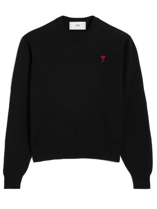 25FW 아미 ADC 크루넥 스웨터 HKS826 001 009 Black