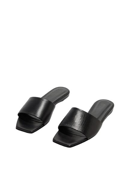 25SS 에이드 뮬/슬리퍼 A11 FS FLOS8MFL 0121 800 007 Black - AEYDE