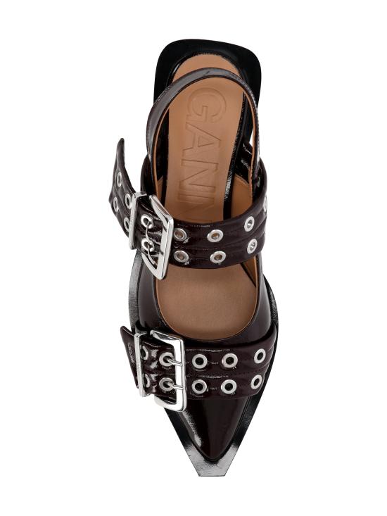 25FW 가니 플랫 슈즈 S3086 436 Purple - GANNI