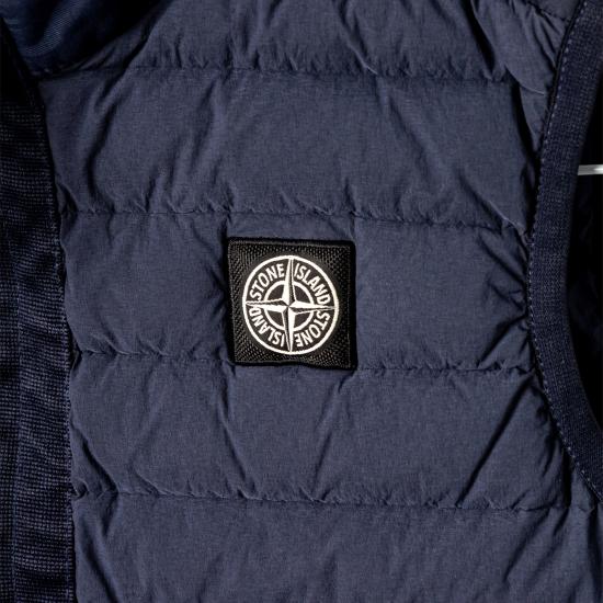  [키즈] 스톤 아일랜드 베스트 MO7316G0132 10y Bleu marine Blue - STONE ISLAND