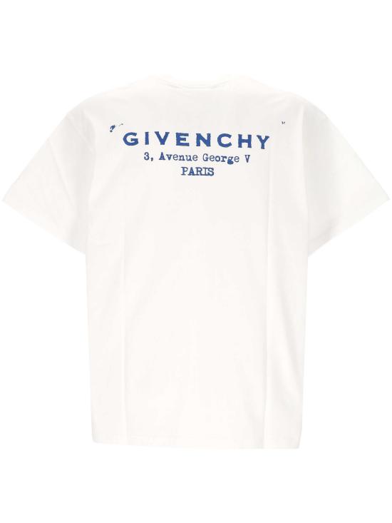 25FW 지방시 반팔 티셔츠 BM71NK 3YRJ100 White - GIVENCHY