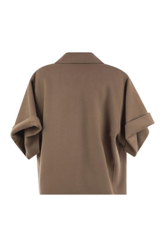 25FW 위켄드막스마라 PERA 페라 버진 울 숏 코트  2525086021600 087 BROWN - WEEKEND MAX MARA