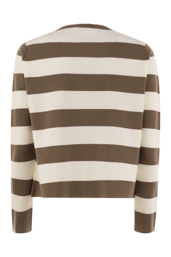 25FW 막스마라 스웨터 2521366091600 009 Brown - MAX MARA