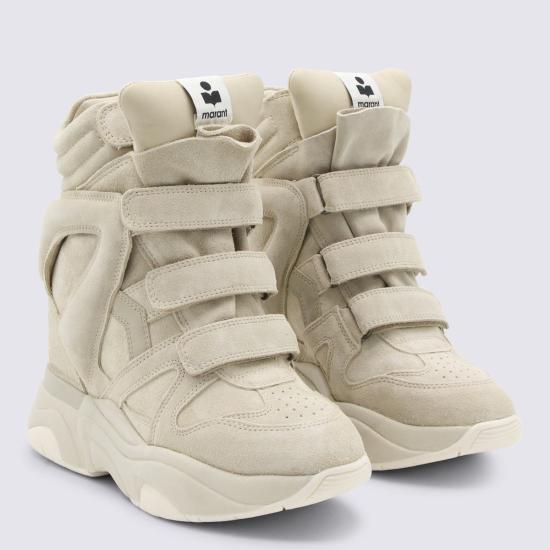 26SS 이자벨마랑 스니커즈 23PBK0009FAA1E18S90BE Beige - ISABEL MARANT