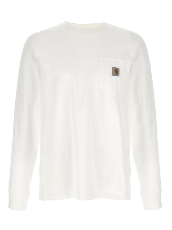 26SS 칼하트 WIP 긴팔 티셔츠 I03043702XX White