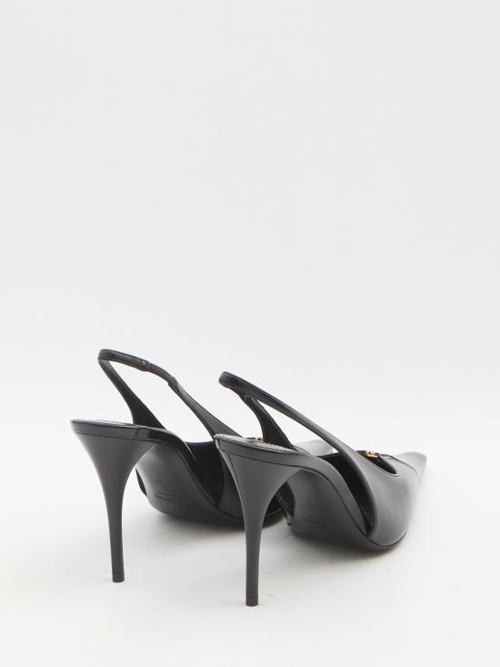 25FW 생로랑 뮬/슬리퍼 806685 BLACK - SAINT LAURENT