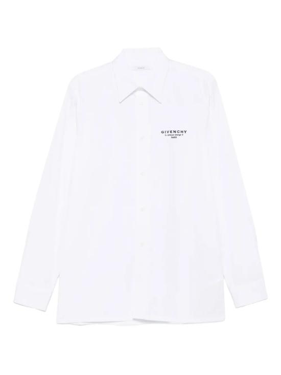 25FW 지방시 긴팔 셔츠 BM616M14M6 100 WHITE