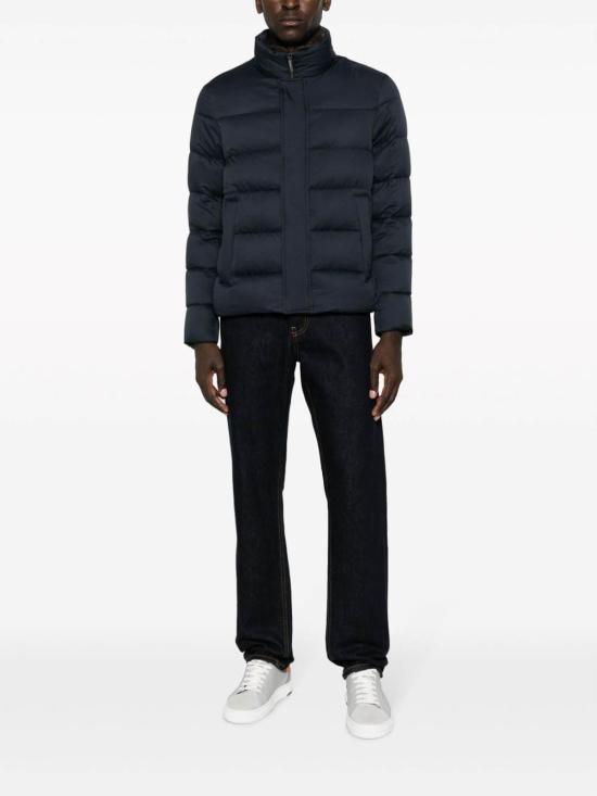 25FW 에르노 아렌델레 포 퍼 봄버 다운 자켓 PI001019U12414Z9200 Blue - HERNO