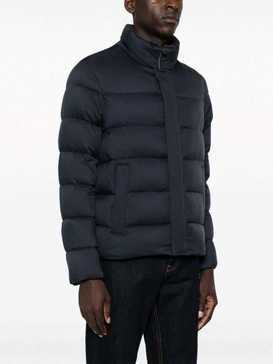 25FW 에르노 아렌델레 포 퍼 봄버 다운 자켓 PI001019U12414Z9200 Blue - HERNO