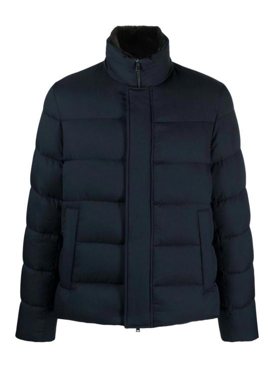 25FW 에르노 아렌델레 포 퍼 봄버 다운 자켓 PI001019U12414Z9200 Blue