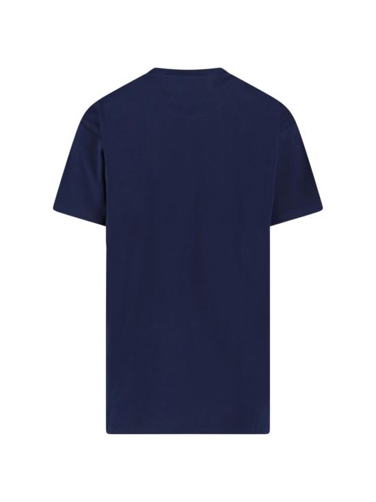 25FW 비비안웨스트우드 반팔 티셔츠 3G01003W J001M K401 Blue - VIVIENNE WESTWOOD