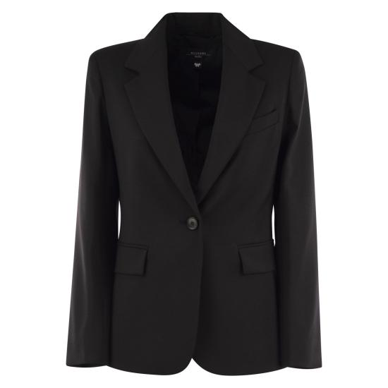 25FW 위켄드막스마라 수트 자켓 2525046041600 BLACK
