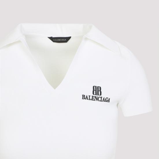 25FW 발렌시아가 반팔 티셔츠 835501T5231 9040 WHITE - BALENCIAGA
