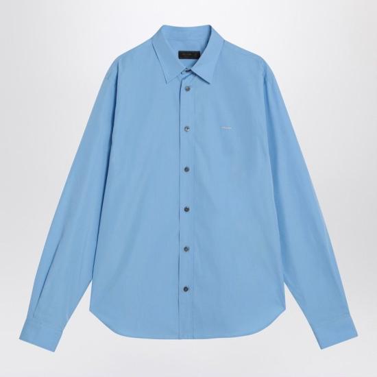 25FW 프라다 긴팔 셔츠 UCN611WMO10IV F0YRX LIGHT BLUE
