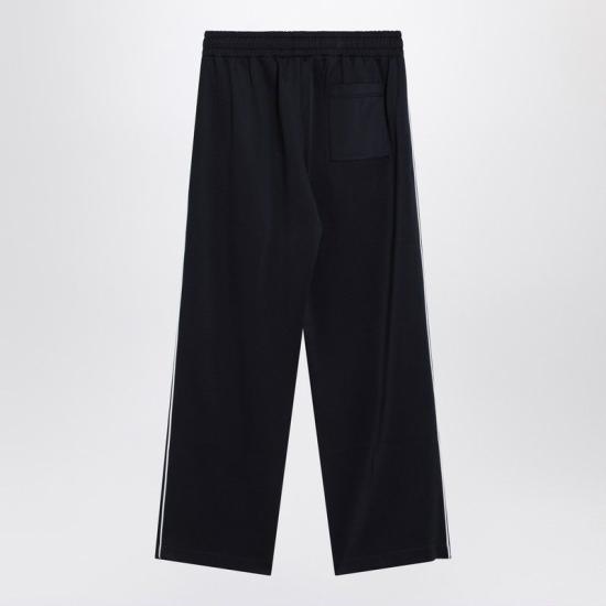 25FW 구찌 패턴 자카드 울 블렌드 팬츠 836422XJHEK 4140 BLUE - GUCCI