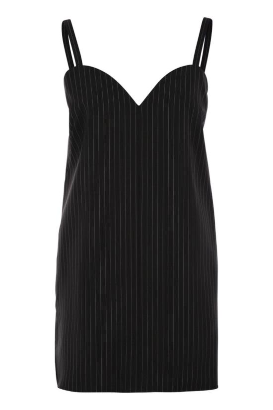 25FW 막스마라 숏 원피스 2521226011600 002 BLACK