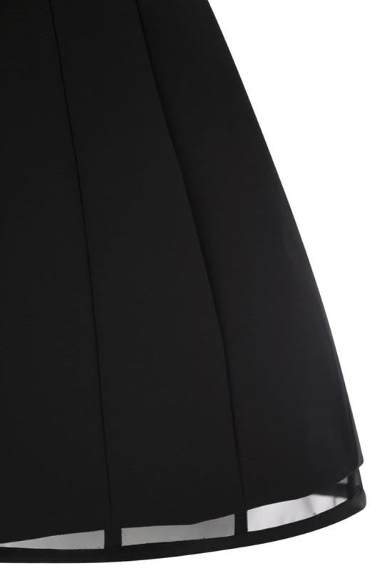 25FW 막스마라 숏 원피스 2521236017600 004 BLACK - MAX MARA