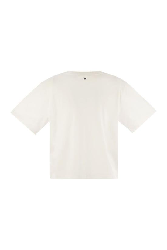 25FW 위켄드막스마라 반팔 티셔츠 2525976051600 002 WHITE - WEEKEND MAX MARA