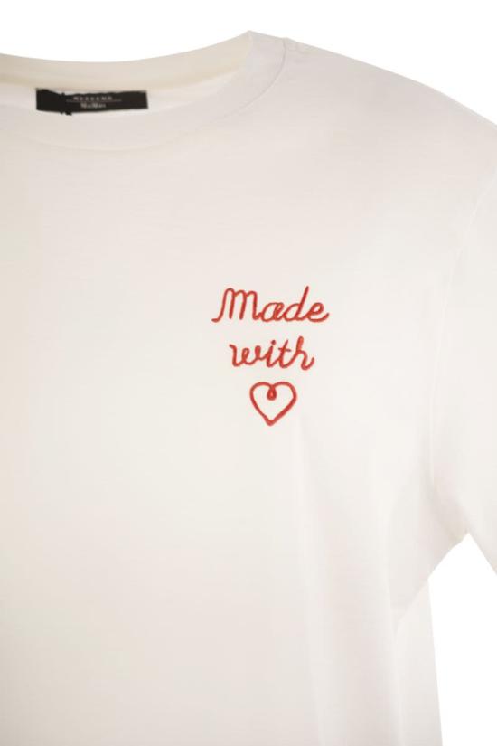 25FW 위켄드막스마라 반팔 티셔츠 2525976051600 003 WHITE - WEEKEND MAX MARA