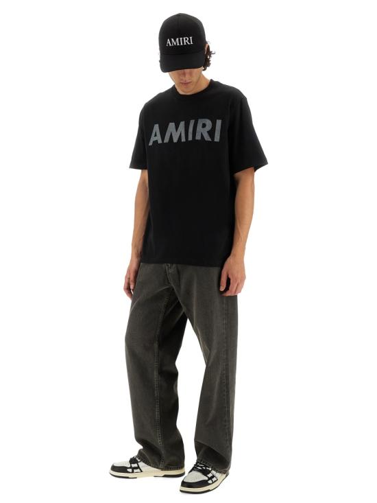 25FW 아미리 반팔 티셔츠 AMJYTE1214 BLACK - AMIRI