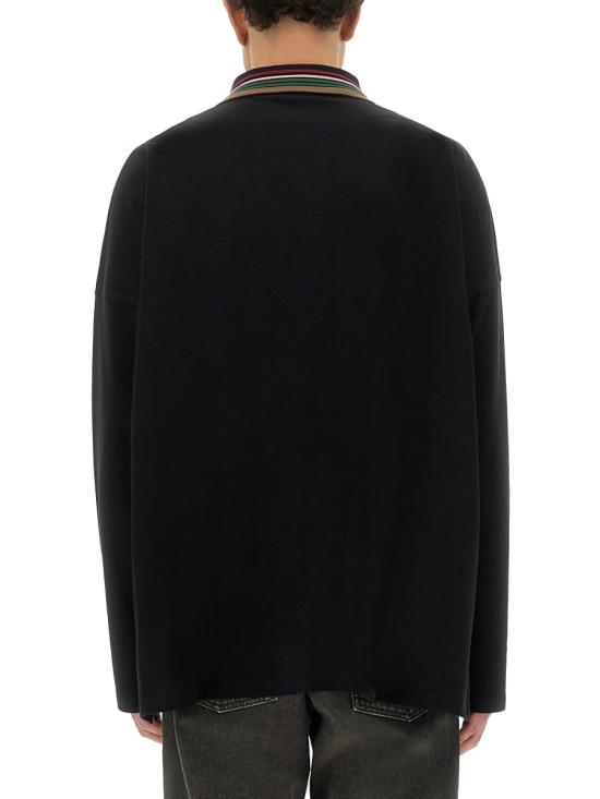 25FW 비비안웨스트우드 폴로 티셔츠 2H01000Q J0009N401 BLACK