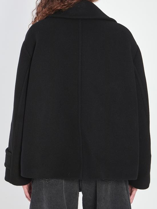 26FW 끌로에 코트 CH25AMA96952 001 BLACK - CHLOE