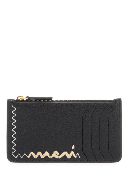 25FW 마르니 카드지갑 PFMO0111U3P6533 00N99 BLACK - MARNI