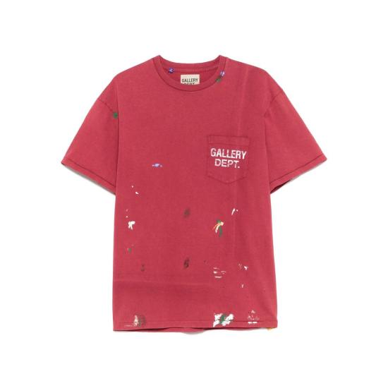  갤러리 디파트먼트 빈티지 로고 페인티드 티셔츠 VLTP1043 BRICK DOM