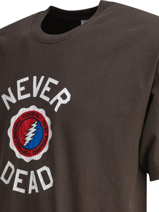 25SS 디스이즈네버댓 반팔 티셔츠 GD251TTSST02BROWN - THISISNEVERTHAT
