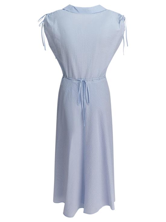 25SS 이네스 드 라 프레상쥬 롱 원피스 14R034CO820P251 LIGHT BLUE - INES DE LA FRESSANGE