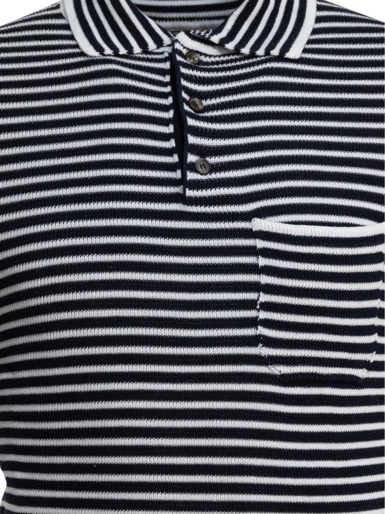 25SS 라키 폴로 티셔츠 BROADWAYBLUNOTTEBIANCO BLUE - RAKKI