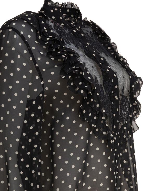  발렌티노 가라바니 블라우스 6B0AB7J19ABTB1 BLACK - VALENTINO GARAVANI