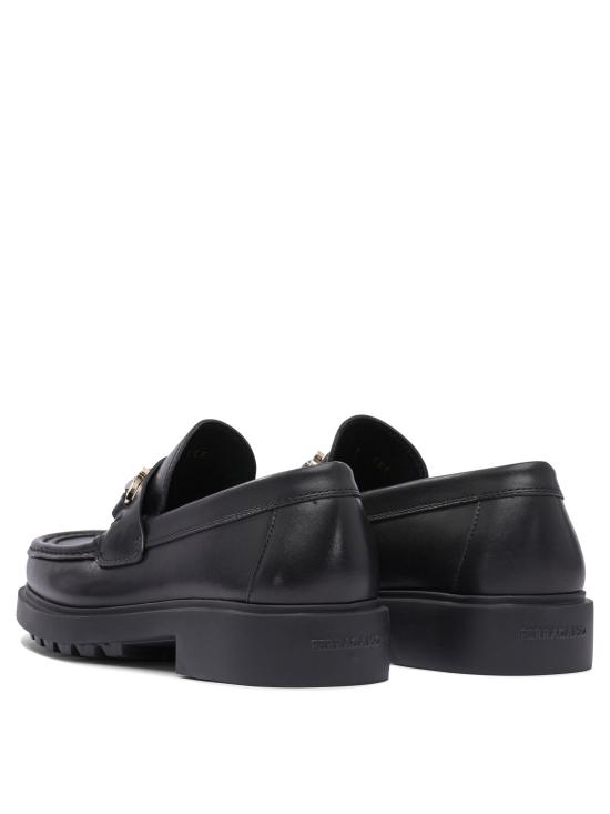 25FW 살바토레 페라가모 로퍼 0768108 BLACK - SALVATORE FERRAGAMO