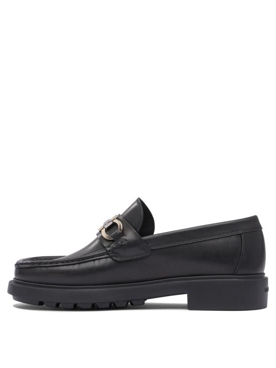 25FW 살바토레 페라가모 로퍼 0768108 BLACK - SALVATORE FERRAGAMO