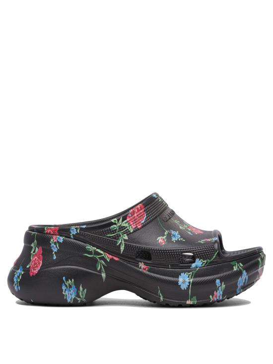 25SS 발렌시아가 뮬/슬리퍼 677389W1S8G8154 BLACK