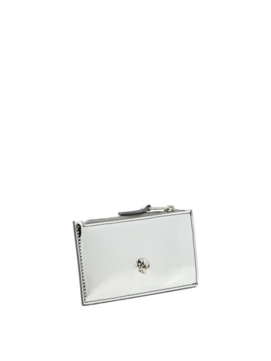 25FW 알렉산더 맥퀸 지갑 6320371MA571402 SILVER - ALEXANDER MCQUEEN
