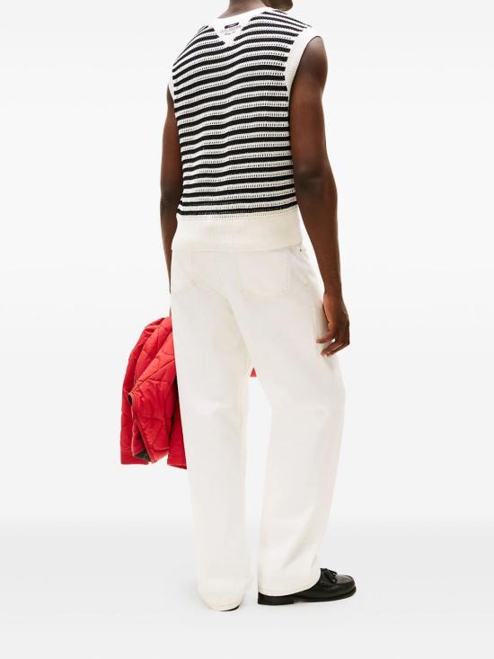 25FW 타미힐피거 니트 베스트 MW0MW41385 BDS - TOMMY HILFIGER